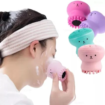 Silicone Octopus Facial Cleansing Brush